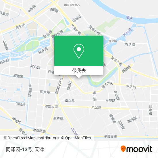 同泽园-13号地图