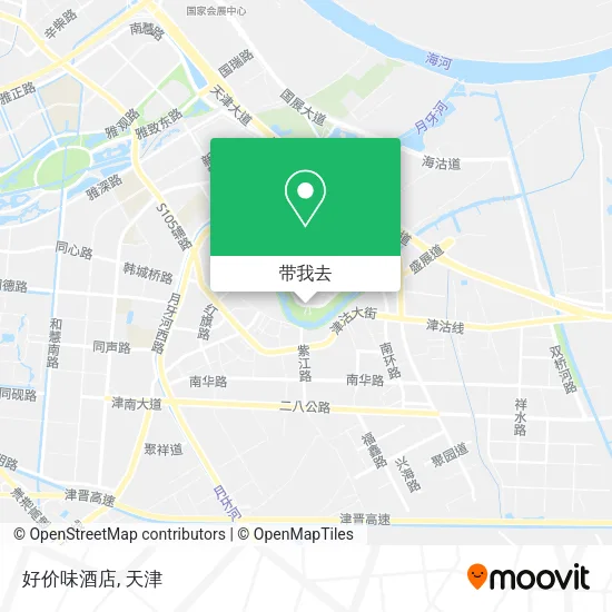好价味酒店地图