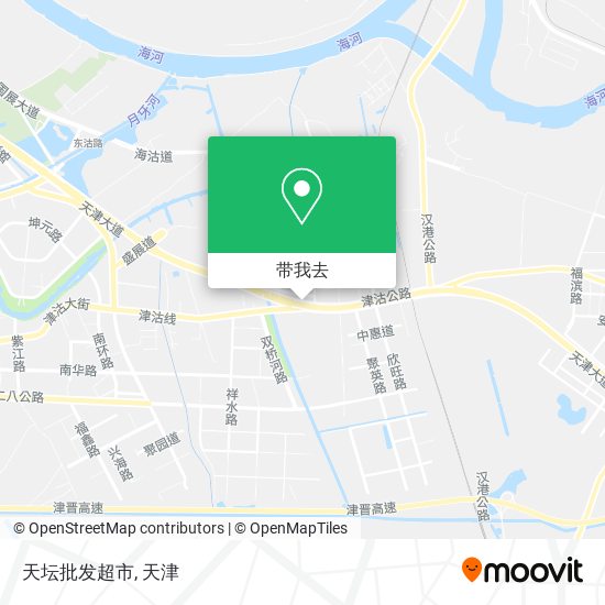 天坛批发超市地图