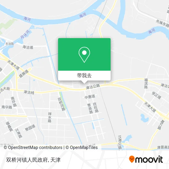 双桥河镇人民政府地图