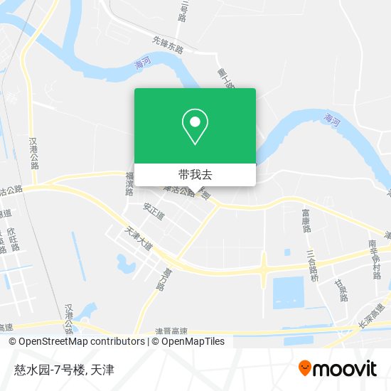 慈水园-7号楼地图