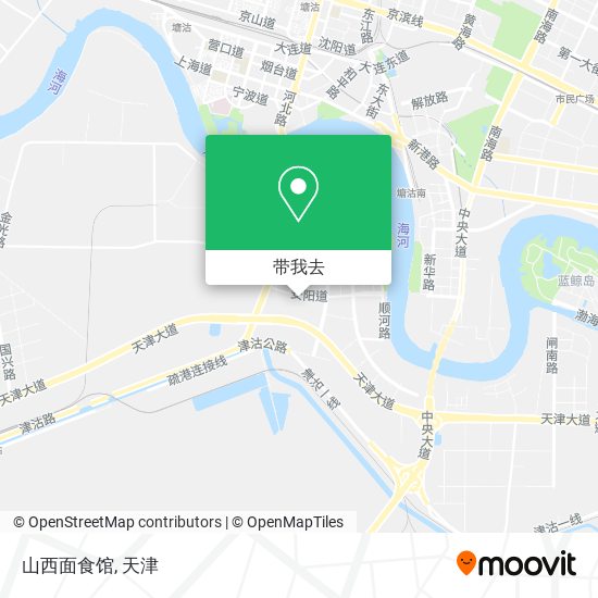山西面食馆地图
