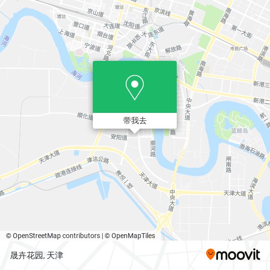 晟卉花园地图