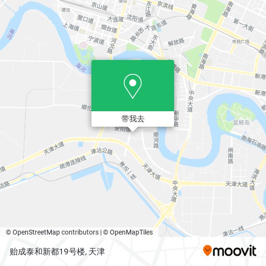 贻成泰和新都19号楼地图