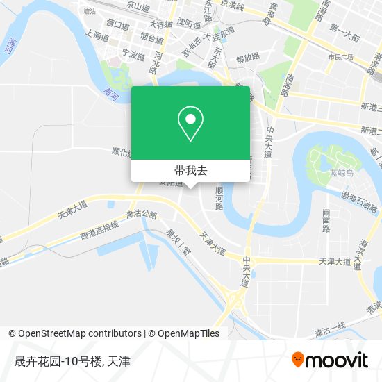 晟卉花园-10号楼地图