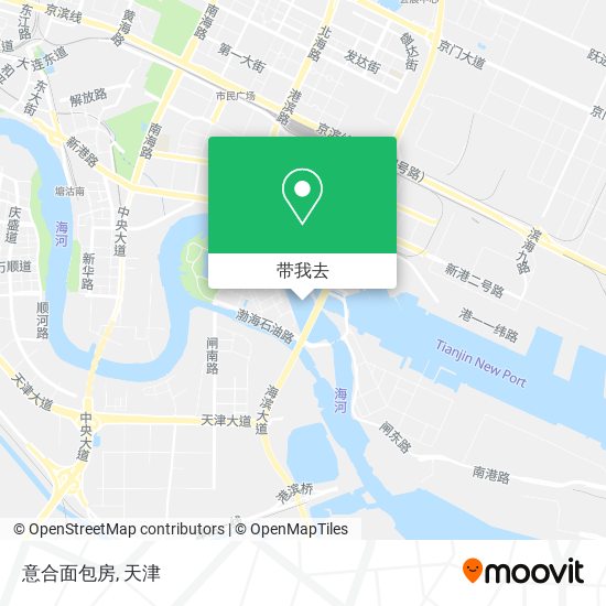 意合面包房地图