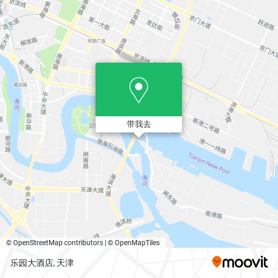 乐园大酒店地图