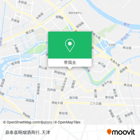 鼎泰嘉旸烟酒商行地图
