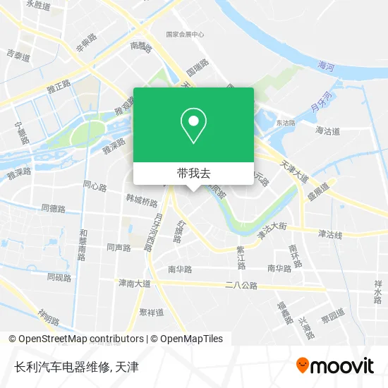 长利汽车电器维修地图