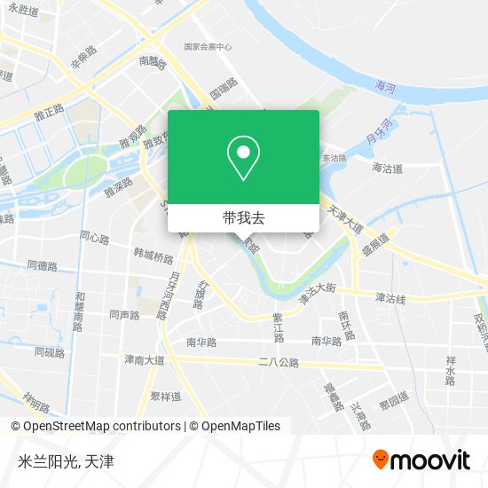 米兰阳光地图