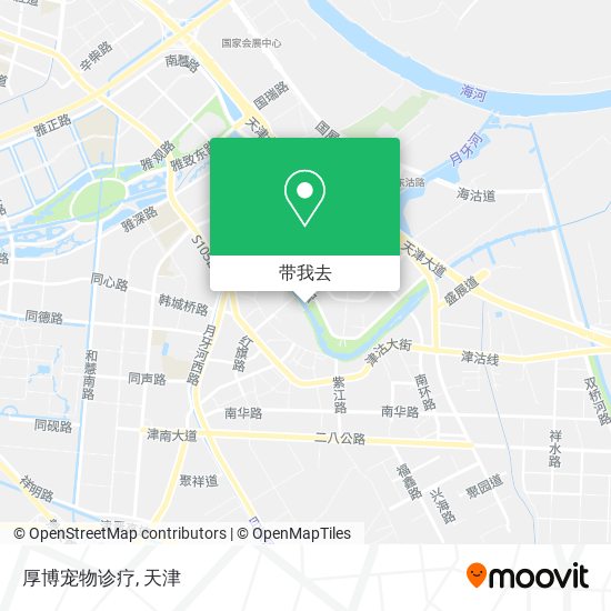厚博宠物诊疗地图