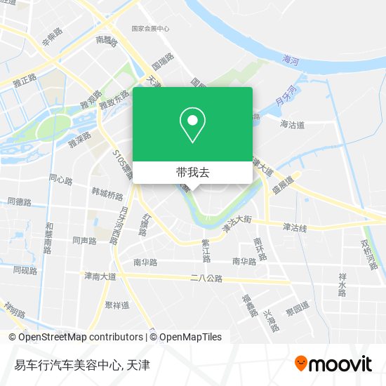 易车行汽车美容中心地图