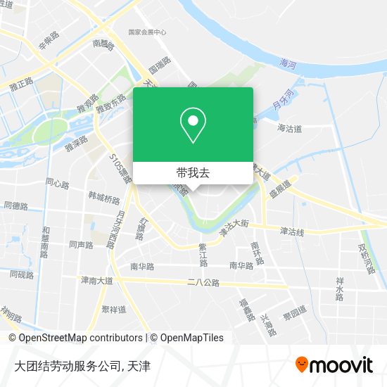 大团结劳动服务公司地图