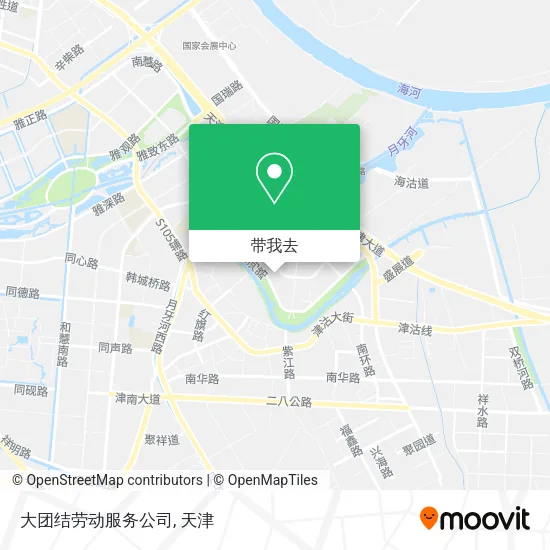 大团结劳动服务公司地图
