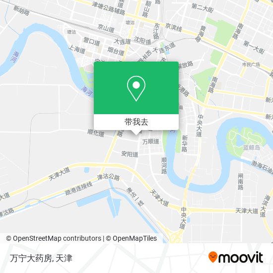万宁大药房地图