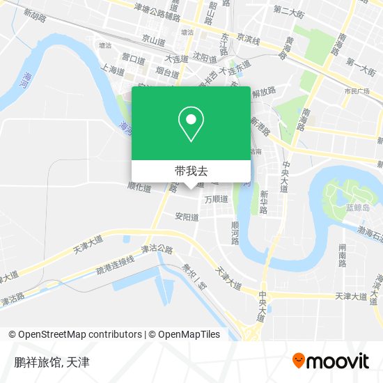 鹏祥旅馆地图