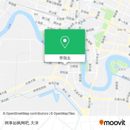 网事如枫网吧地图