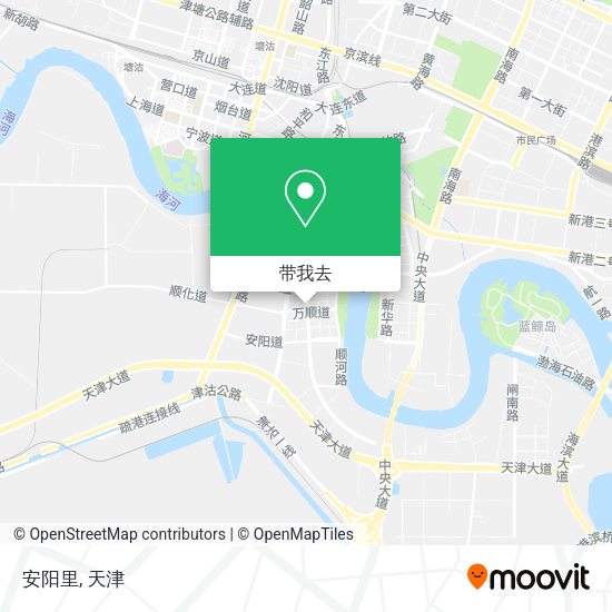 安阳里地图