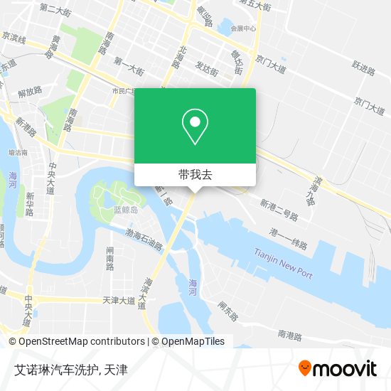 艾诺琳汽车洗护地图