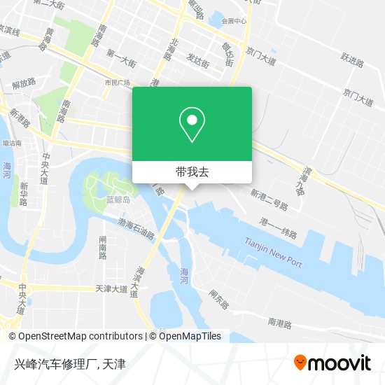 兴峰汽车修理厂地图