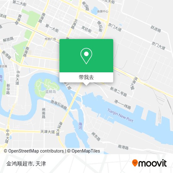 金鸿顺超市地图
