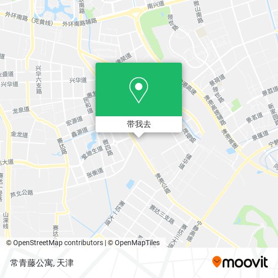 常青藤公寓地图