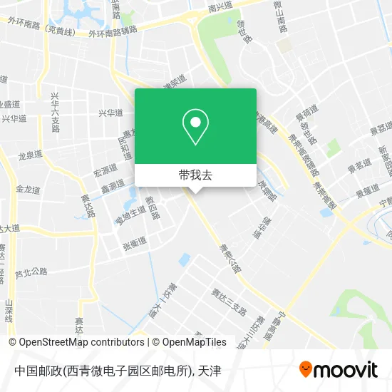 中国邮政(西青微电子园区邮电所)地图