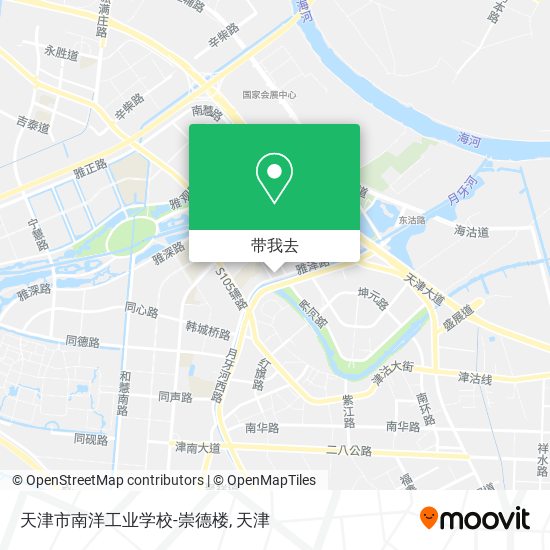天津市南洋工业学校-崇德楼地图