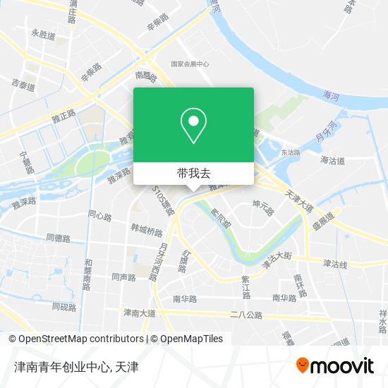 津南青年创业中心地图