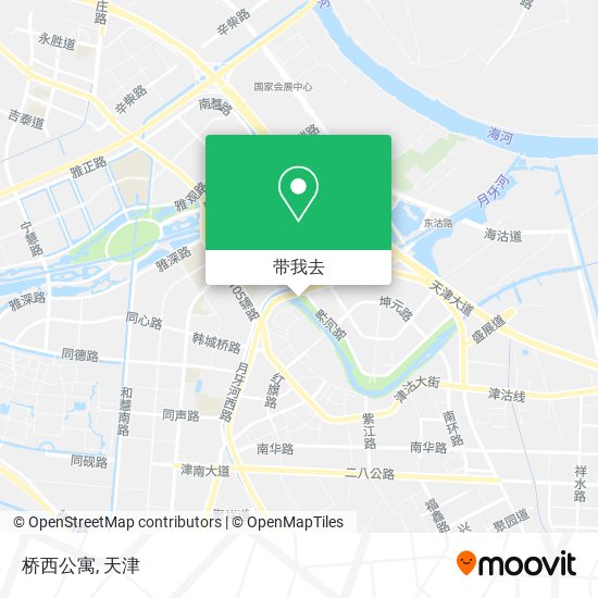 桥西公寓地图
