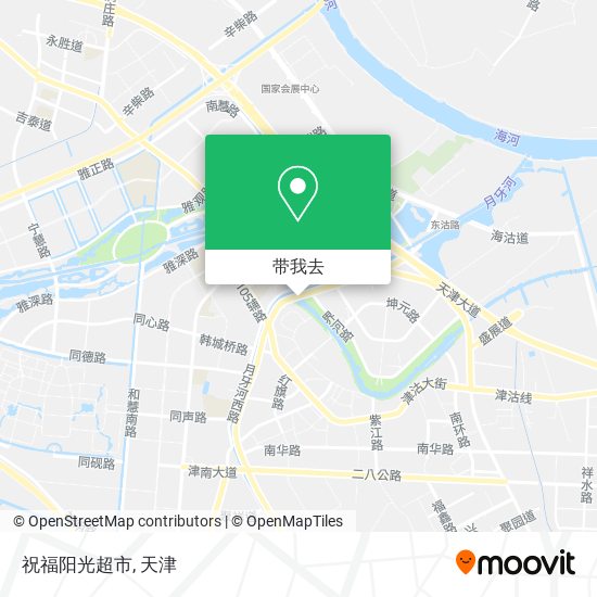 祝福阳光超市地图