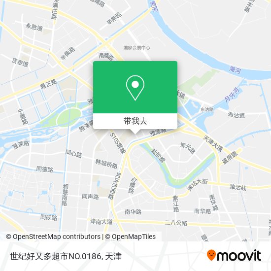 世纪好又多超市NO.0186地图