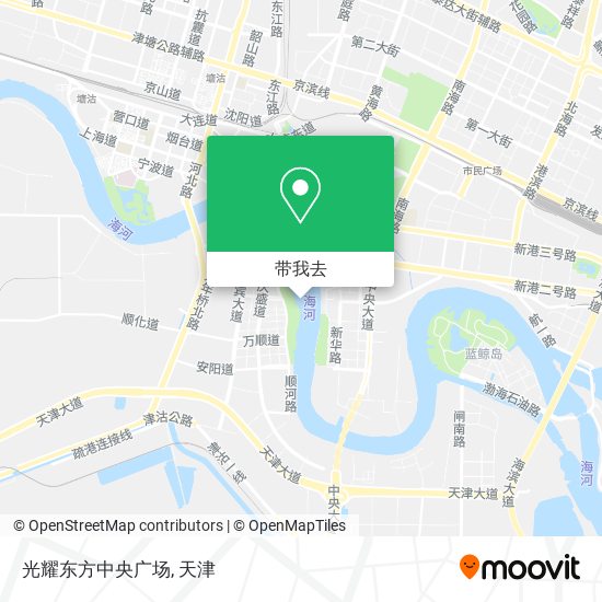 光耀东方中央广场地图