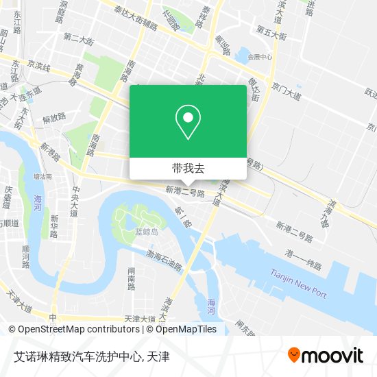 艾诺琳精致汽车洗护中心地图