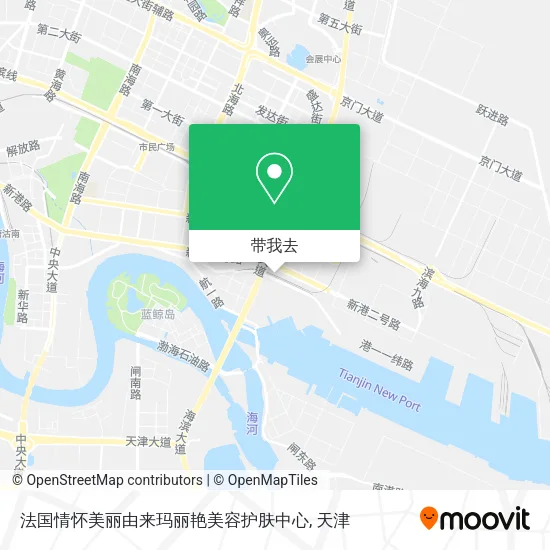 法国情怀美丽由来玛丽艳美容护肤中心地图
