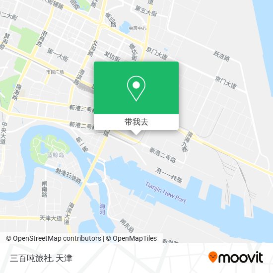 三百吨旅社地图