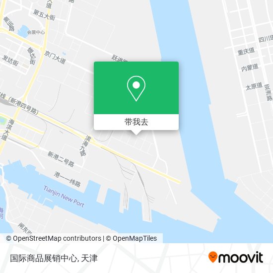 国际商品展销中心地图