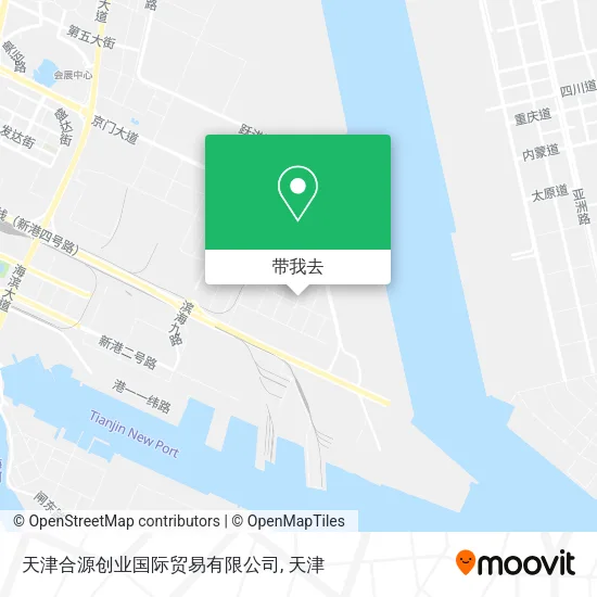 天津合源创业国际贸易有限公司地图