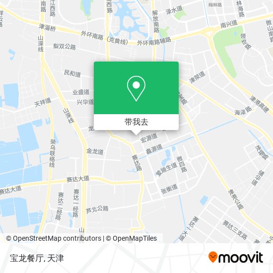 宝龙餐厅地图