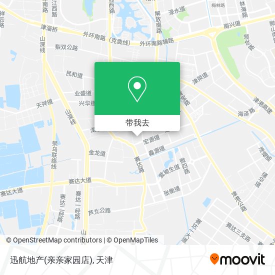 迅航地产(亲亲家园店)地图