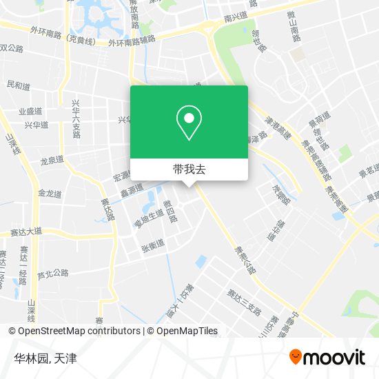 华林园地图