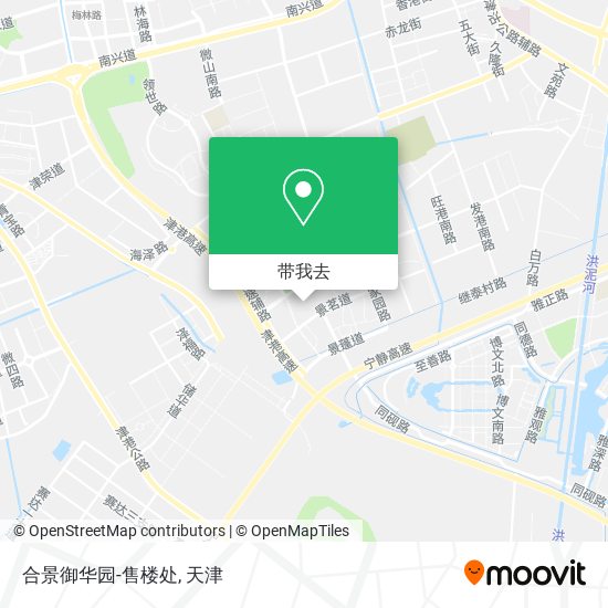 合景御华园-售楼处地图