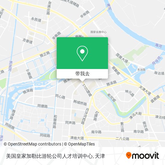 美国皇家加勒比游轮公司人才培训中心地图