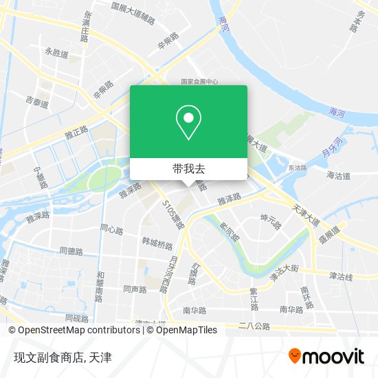 现文副食商店地图