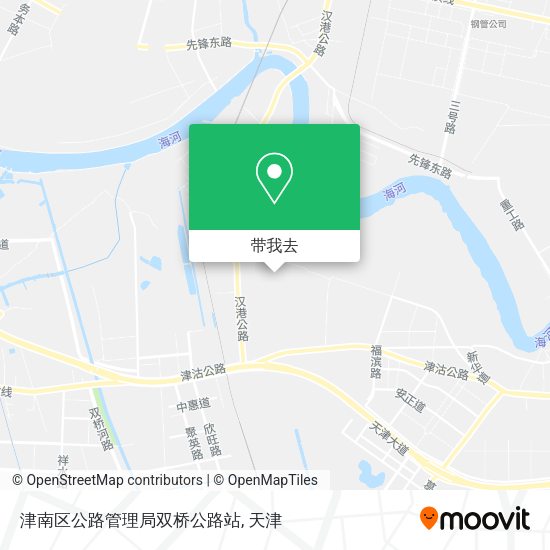 津南区公路管理局双桥公路站地图