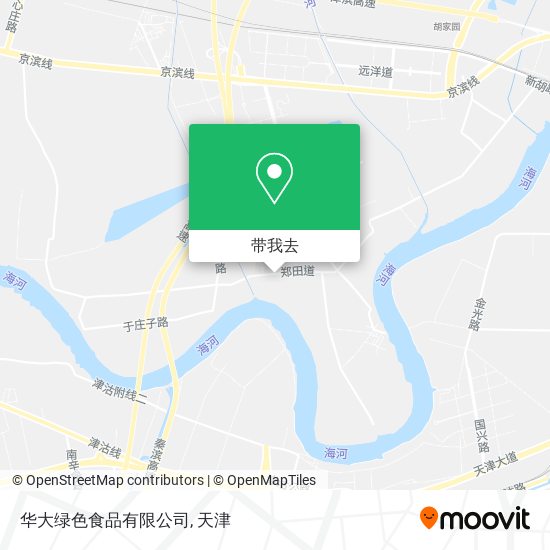 华大绿色食品有限公司地图