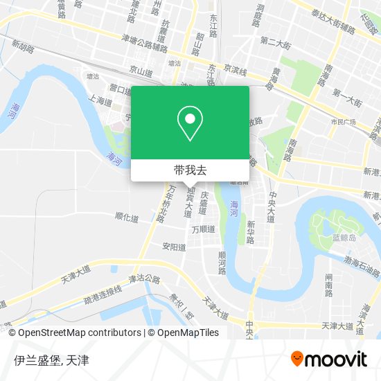 伊兰盛堡地图