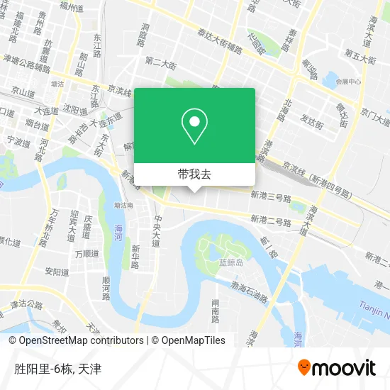 胜阳里-6栋地图