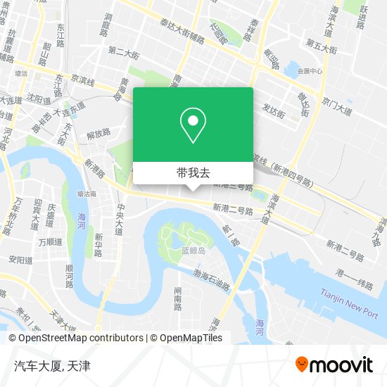 汽车大厦地图