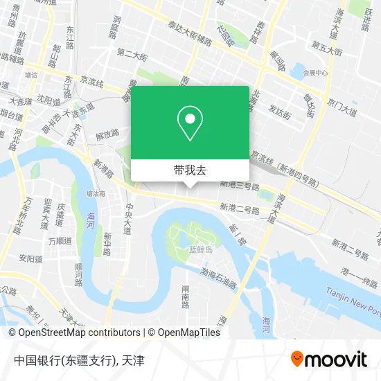 中国银行(东疆支行)地图
